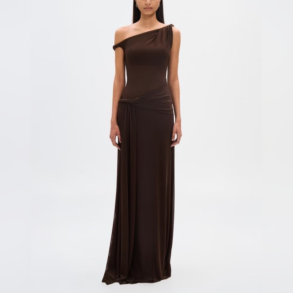 Misha THE 'SISAL' MESH DRESS
